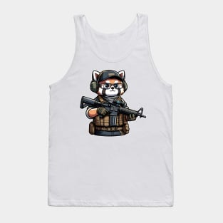 Tactical Tanuki Tank Top